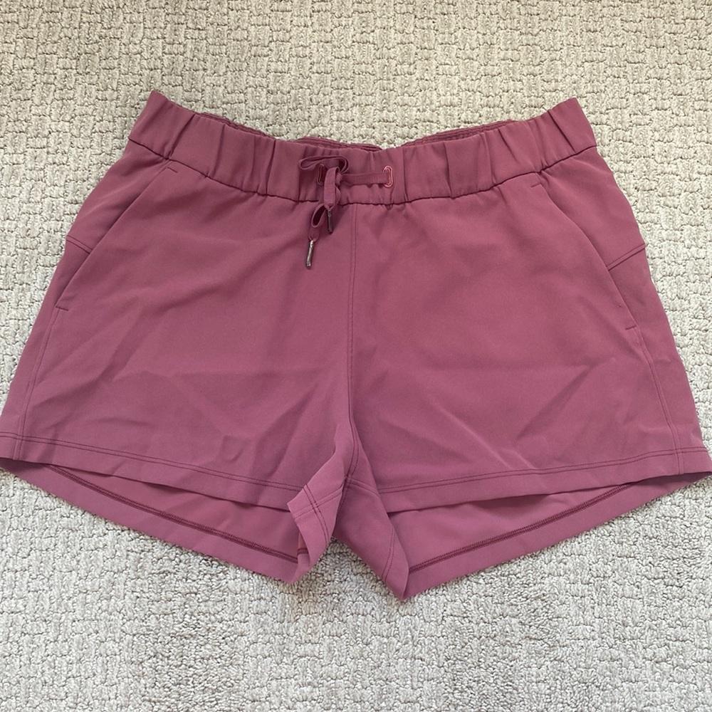 Maroon Athletic lululemon shorts